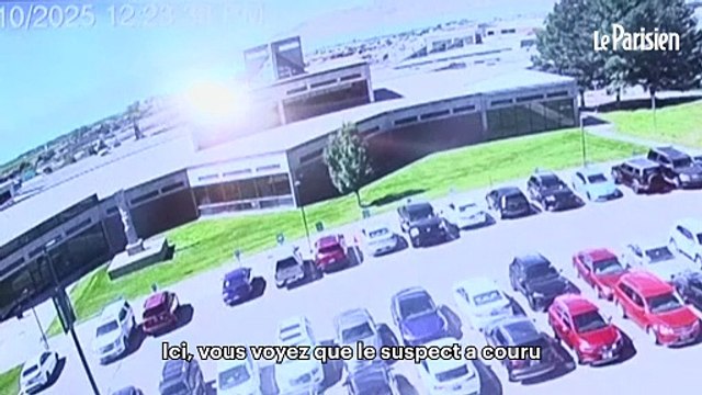 Meurtre de Charlie Kirk : les images de la fuite du tireur