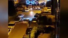 Kartal'da alkollü sürücü düğün salonu çıkışında kalabalığa daldı 2 yaralı