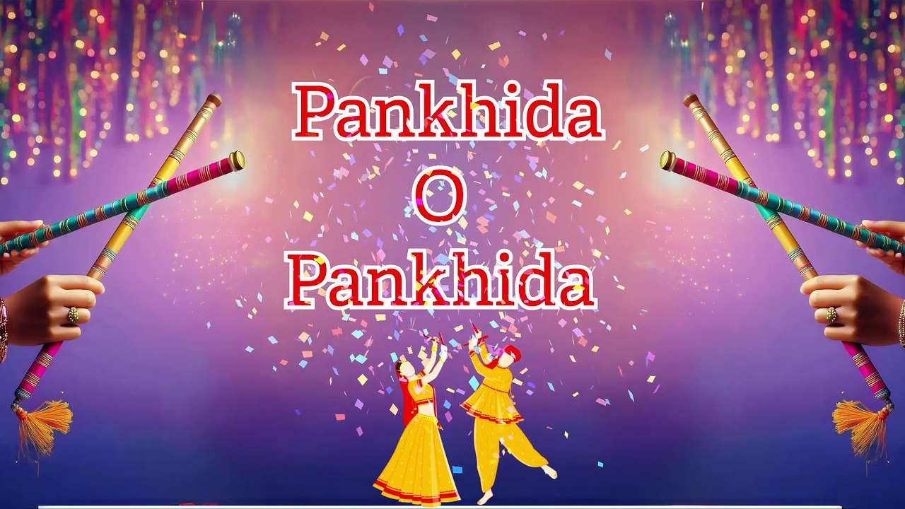 Pankhida Re Udi Jaajo | Traditional Gujarati Garba | Pankida Lyrical Video | Navratri 2025 Special