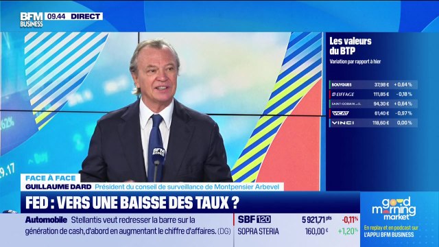Le face à face du vendredi 12 septembre