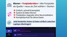 ✨ Daten zwischen Laptops übertragen – mit AOMEI Cloner