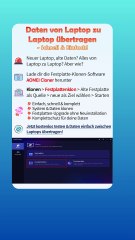 ✨ Daten zwischen Laptops übertragen – mit AOMEI Cloner