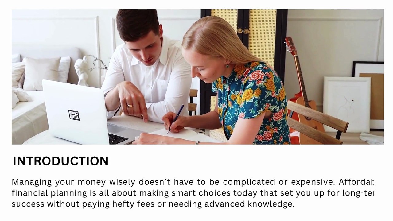 Affordable Financial Planning Simple Strategies to Secure Your Future