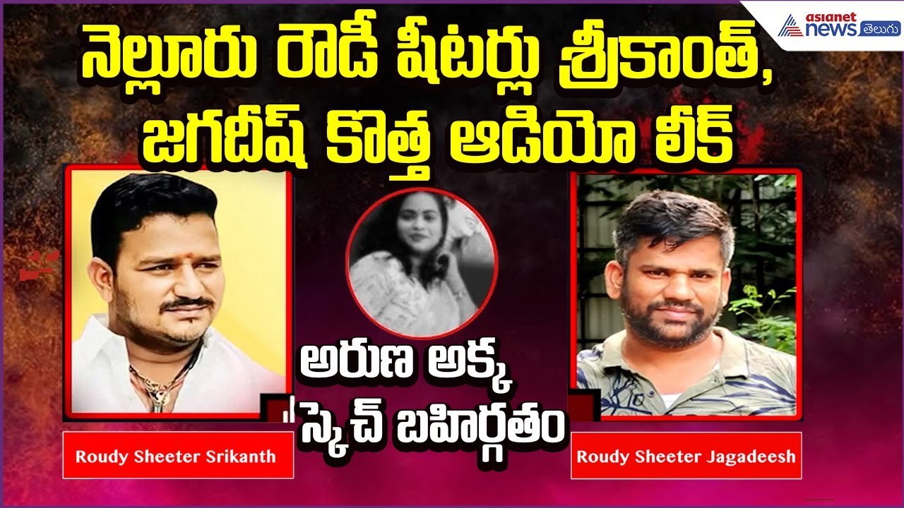 నెల్లూరు రౌడీ షీటర్లు ఆడియో లీక్ : Nellore Roudy Sheeters New Audio Call Leak| Asianet News Telugu