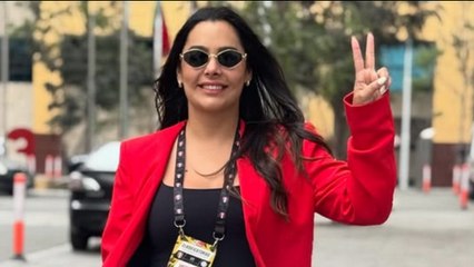 Larissa Riquelme, la Novia del Mundial, reaparece 15 años después como comentarista de TV