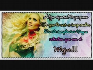 para anahi - feliz cumpleanos campanita!
