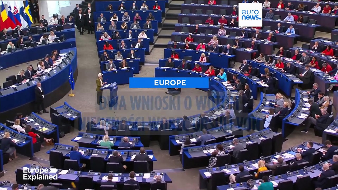 Unia Europejska: dwa wnioski o wotum nieufności wobec Ursuli von der Leyen