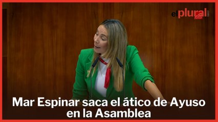 Mar Espinar, sobre el ático de Ayuso: "5.000 eurazos de terracita, es tres veces el salario mínimo"