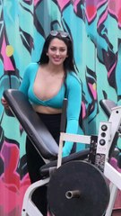 Asian Girl Workout At jym. I liked this song😅and really wanted to use it somehow