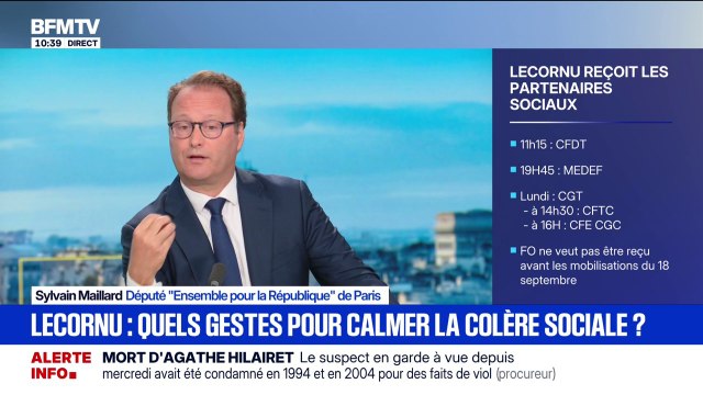 Si nous voulons financer nos retraites, il nous faudra travailler plus , indique Sylvain Maillard (EPR)