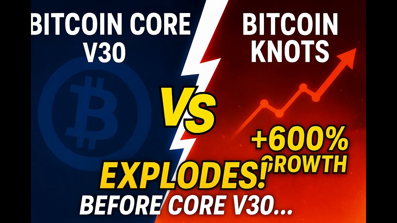 Why Bitcoin Knots Exploded Before Bitcoin Core v30 | The Battle for  Bitcoin’s Future