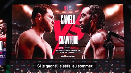 Poids super-moyens - Canelo : "Si je gagne, je serai au sommet"