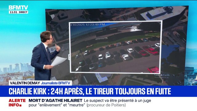 LES ÉCLAIREURS - 24h après, les enquêteurs toujours à la recherche du meurtrier de l'influenceur conservateur Charlie Kirk