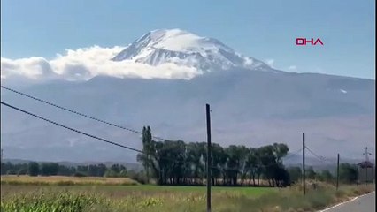Bu kareler Türkiye'den! Eylül ayında mevsimin ilk karı yağdı