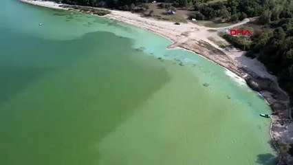 İstanbul'un içme suyu kaynağından mide bulandıran görüntü