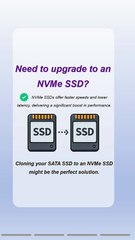 Clone SATA SSD to NVMe SSD Without Data Loss