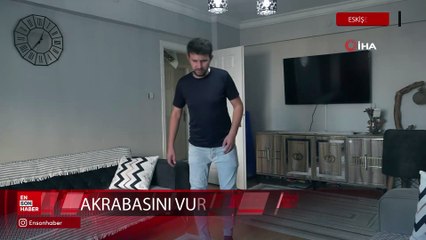 Eskişehir'de ilk akrabasını vurdu sonra davacı oldu