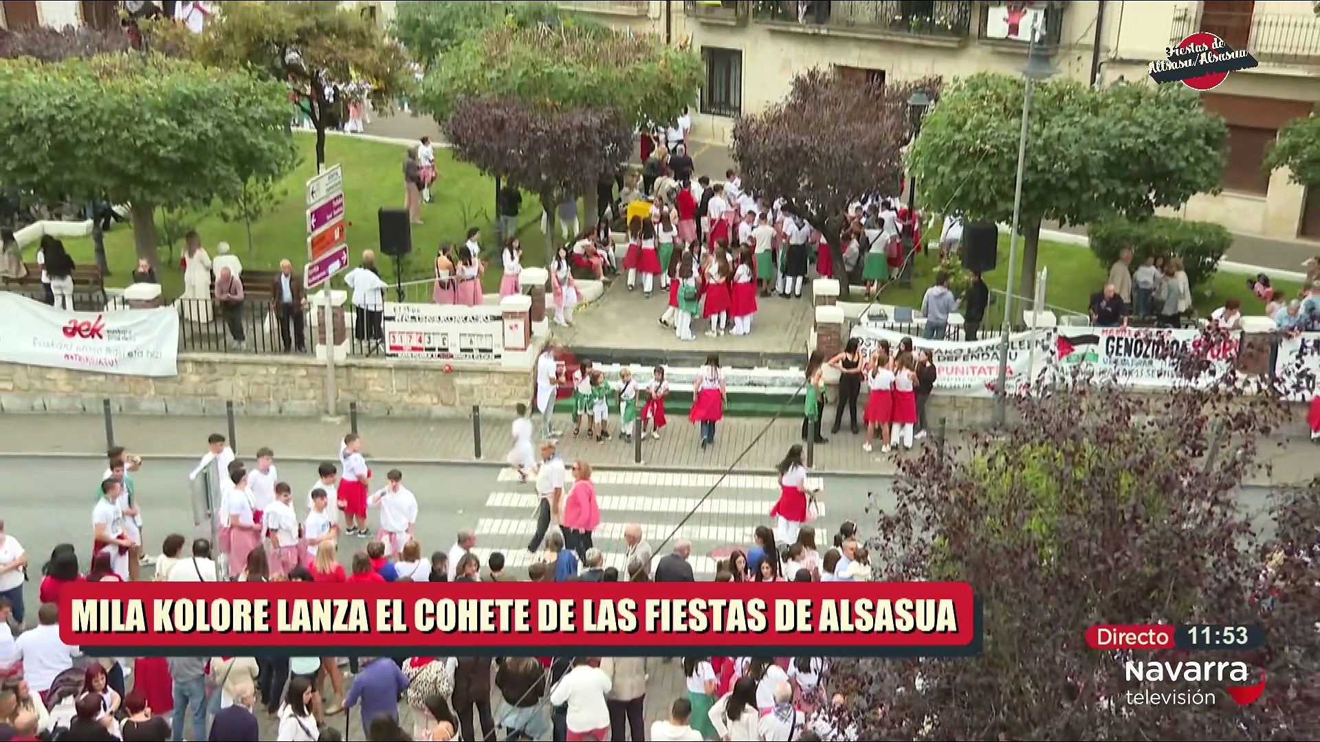 Cohete Fiestas Alsasua 2025 Parte 2