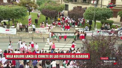 Cohete Fiestas Alsasua 2025 Parte 2