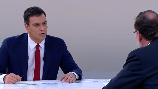 Debate 2015: Sánchez acorrala a Rajoy por los casos de corrupción y éste le llama miserable