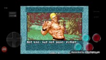Fatal Fury 3 Hon Fu vs Geese Howard Hon Fu é derrotado por Geese Howard