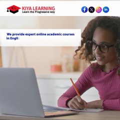 Academics Course | Discover Global Excellence in Education with Kiya Learning! 🌍