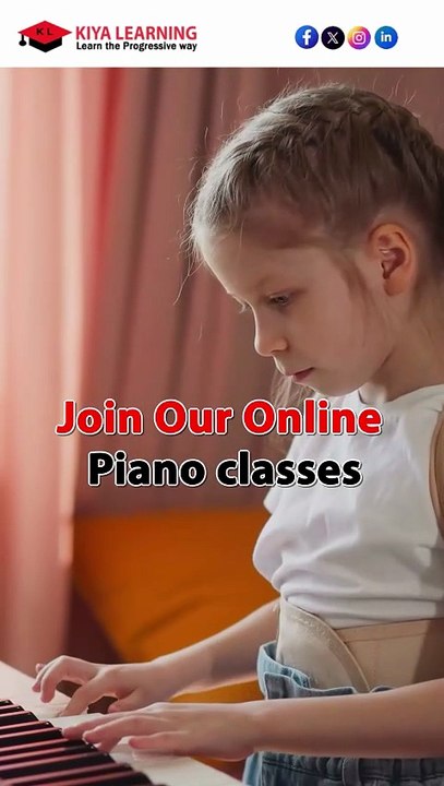 “Piano Classes for Kids | Fun & Easy Online Lessons with Kiya Learning 🎹✨”