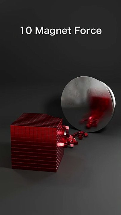 Magnet Cubes Simulation