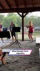 Epic Karaoke & Dance Surprise Stuns Crowd | Hilarious Duo Performance 🎤💃