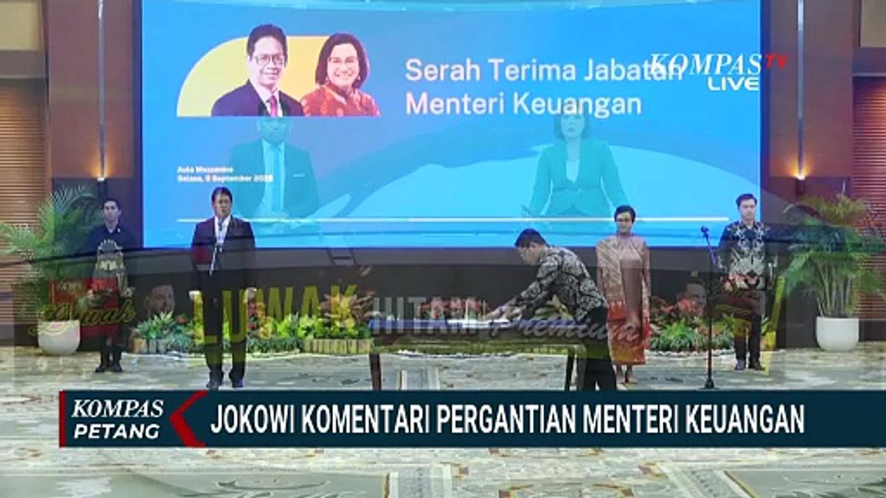 Jokowi Soroti Menkeu Purbaya Ganti Sri Mulyani, Sebut Punya Pendekatan Berbeda | KOMPAS PETANG