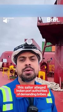This Indian sailor exposed port officials demanding bribes