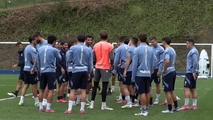 Último entrenamiento de la Real Sociedad antes del crucial partido contra el Real Madrid ⚽