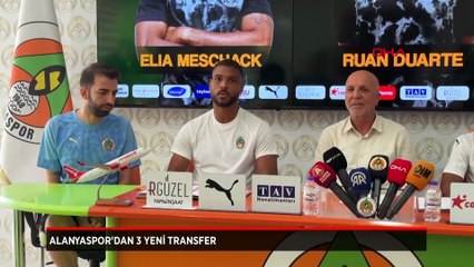 Alanyaspor'dan Heyecan Verici 3 Yeni Transfer 🚀