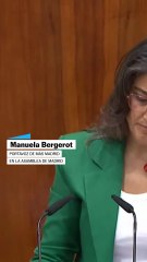 Bergerot a Ayuso: “Hoy no hay nada más urgente que Gaza y usted se ha puesto del lado de los genocidas”