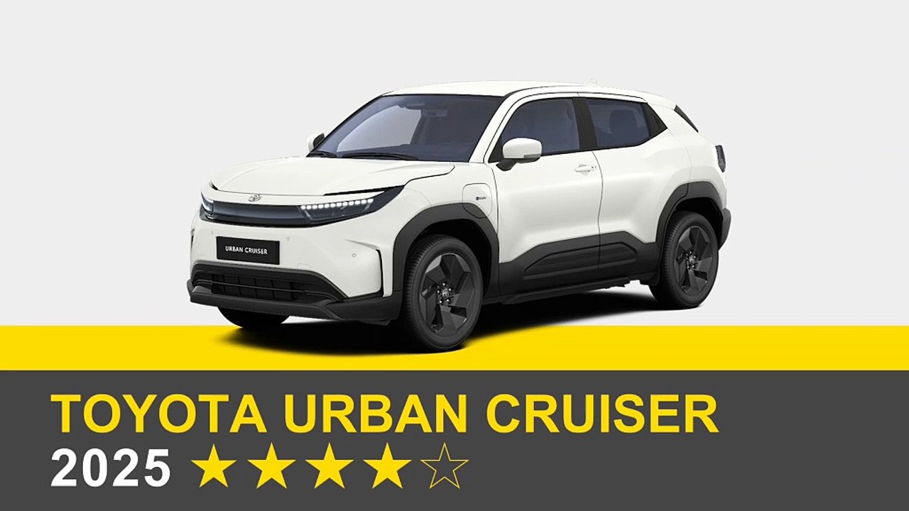 Le SUV compact électrique Toyota Urban Cruiser crédité de quatre étoiles sur cinq possibles aux crash-tests Euro NCAP 2025