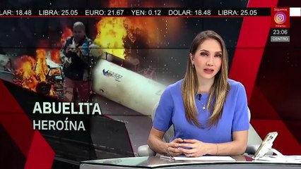 Abuela salva a su nieta de la explosión de una pipa en el Puente de la Concordia