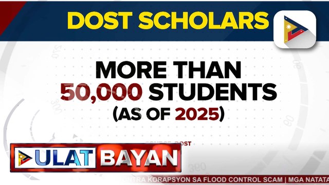 DOST, target mapalawak ang kanilang scholarship program | ulat ni Isaiah Mirafuentes