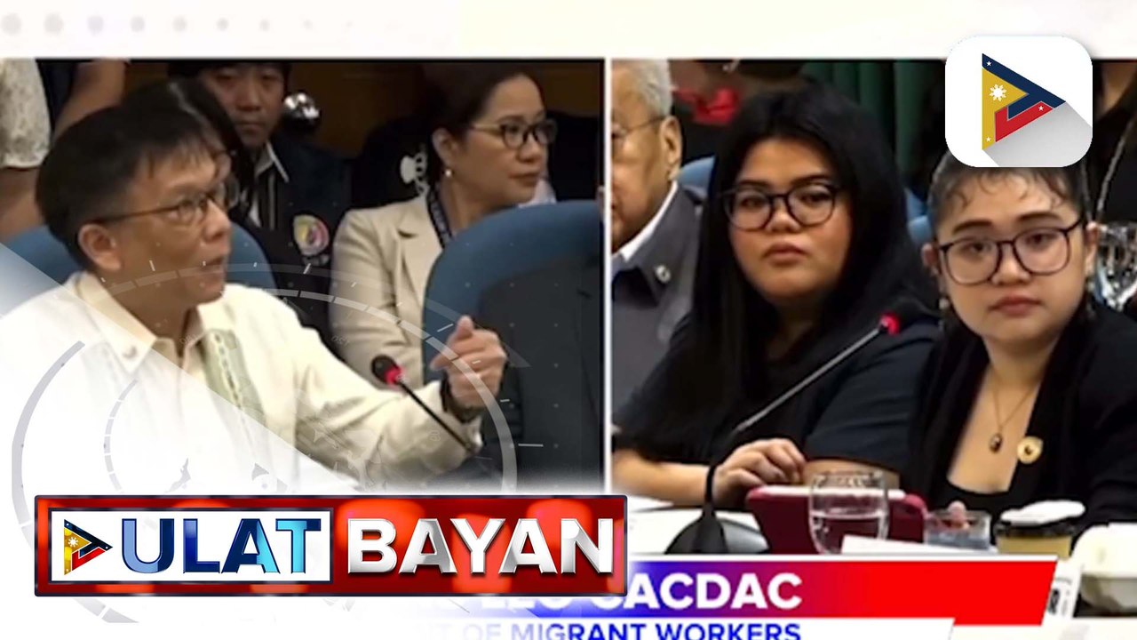 Panukalang budget ng DMW, sumalang sa pagbusisi ng House Appropriations Committee | ulat ni Noel Talacay