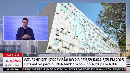 Governo reduz previsão do PIB de 2,5% para 2,3% em 2025; Alan Ghani analisa