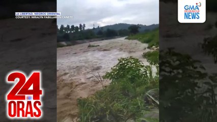 May mga stranded sa baha sa Negros Oriental;  14-yo patay dahil sa kidlat sa Iloilo, 6 sugatan | 24 Oras