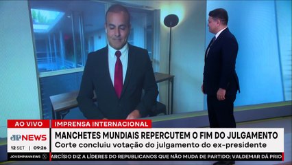 Imprensa internacional repercute condenação de Bolsonaro