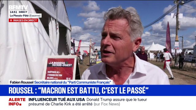 Agression d'un policier à Tourcoing: Je le découvre et je le regrette , déclare Fabien Roussel (PCF)