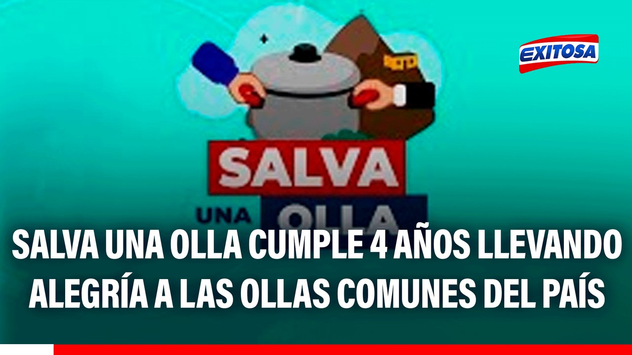 Salva una Olla cumple 4 años llevando alegría y alimento a las ollas comunes del país