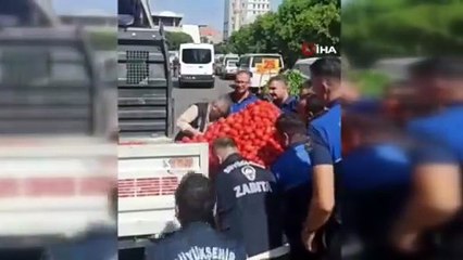 Meyve ve Sebzeler Ziyan Oldu!