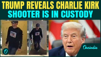 Trump’s SHOCKING Revelation on Charlie Kirk’s Killer: Says Shooter in Custody, Demands Death Penalty
