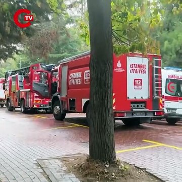 Şişli Cemal Reşit Rey Konser Salonu'nda yangın