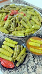 مين بيقاوم محشي الكوسا وورق العنب؟ 😋 طعم يجنن وريـحة بتشهي 02