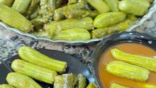 مين بيقاوم محشي الكوسا وورق العنب؟ 😋 طعم يجنن وريـحة بتشهي 02