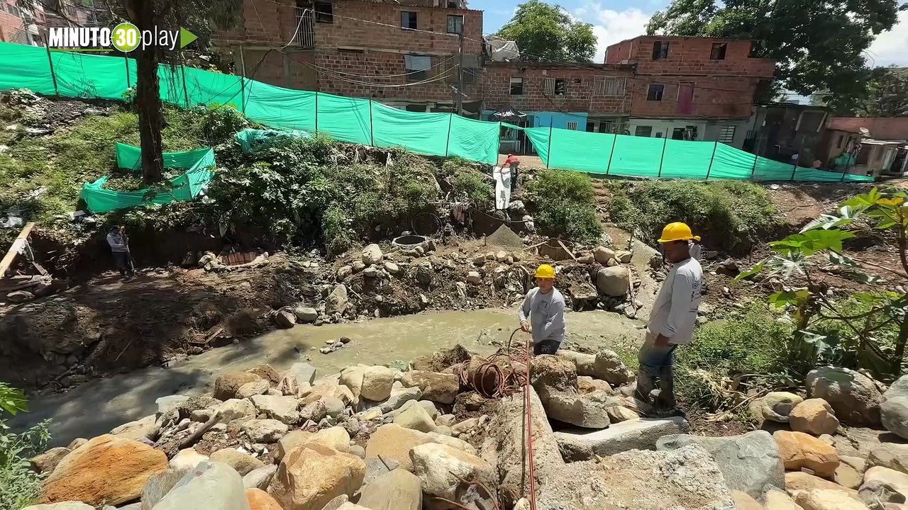 Medellín interviene más de 7 mil metros de quebradas para enfrentar la segunda temporada de lluvias