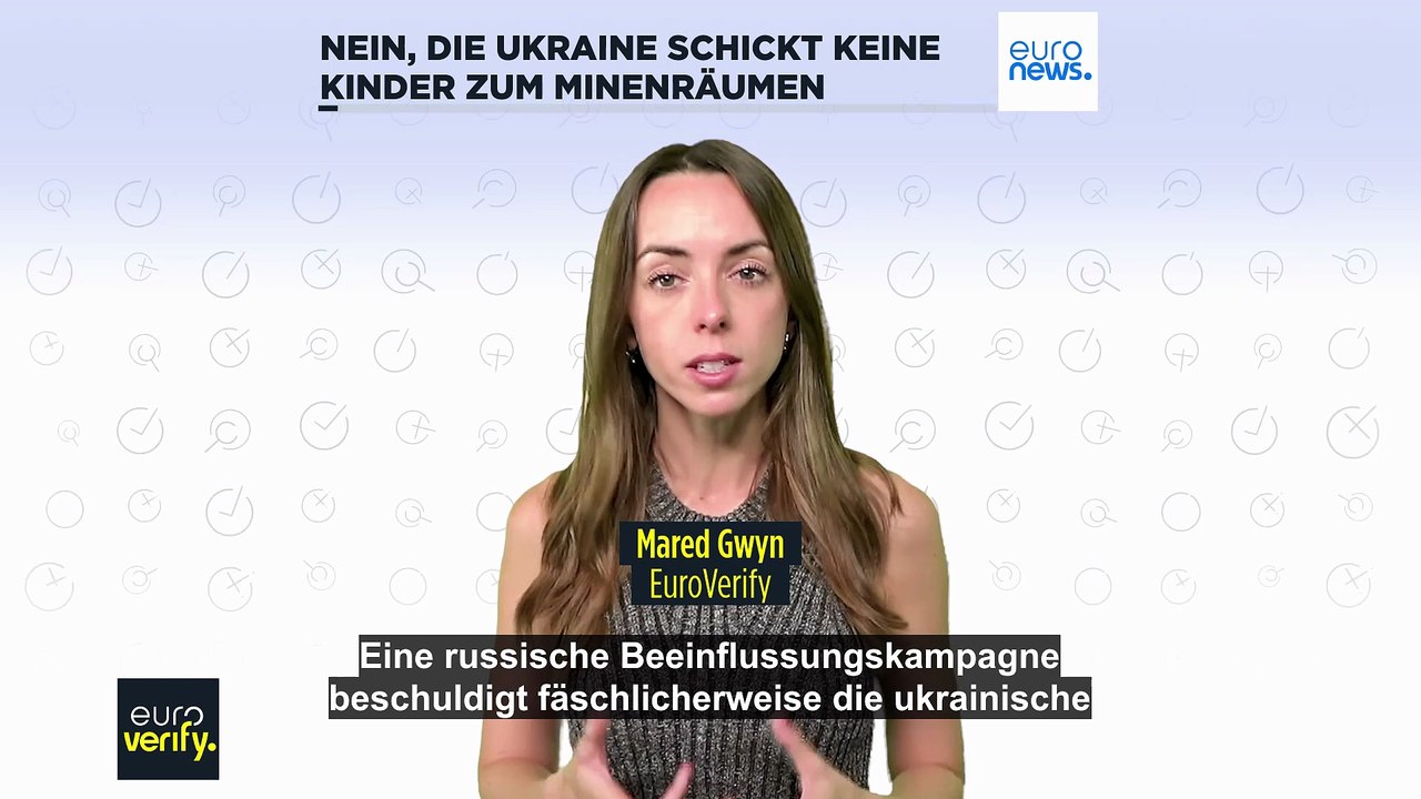 Mehr als 10 Millionen Mal geteilt: Video behauptet, die Ukraine schicke Waisenkinder zum Minenräumen